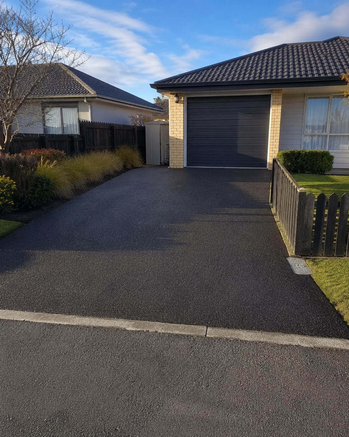 New Asphalt Driveway Installation
