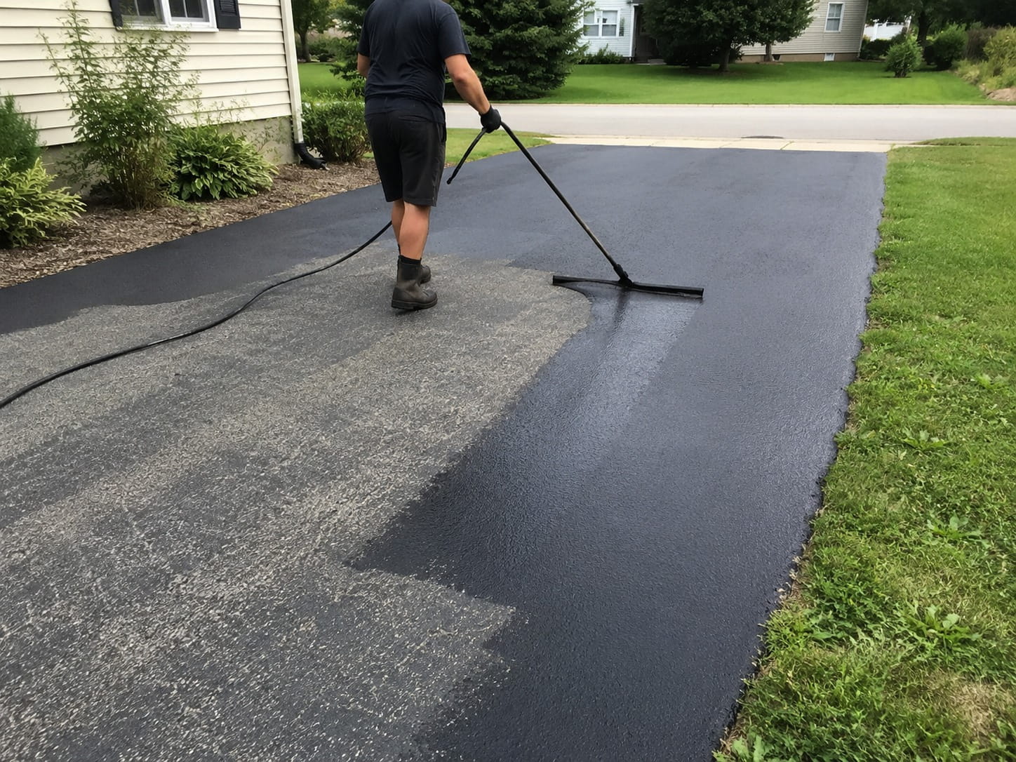 Asphalt Sealcoating